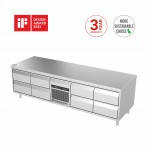 Cooling Counters and Heated Equipment